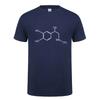 Omnitee New Adrenaline Molecular Formula T Shirt Unisex Tops Summer Style Short Sleeve Unisex Funny Epinephrine Tshirts Tee Ot572