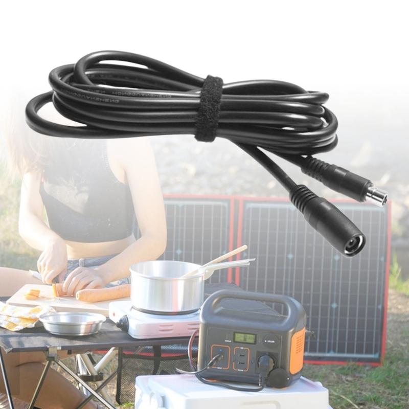 20.3ft Solar Generator Charging Cable Universal DC8020 Connector 8.0x2.0mm For Outdoor Power Stations