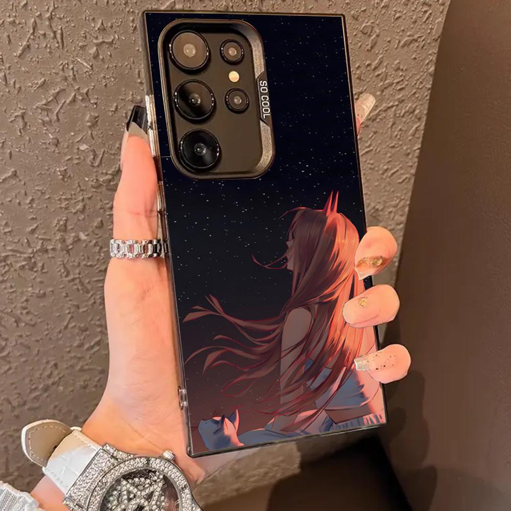 Coole Anime M-Makima Handyhülle Für SAMSUNG Galaxy S26 S25 S24 S23 S22 S21 S20 FE Plus Ultra Cover