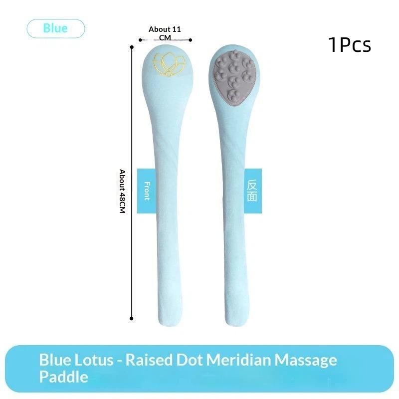One-piece Molding Meridian Beating Hammer Sturdy Traditional Massage Rod for Waist Leg Deep Relaxation