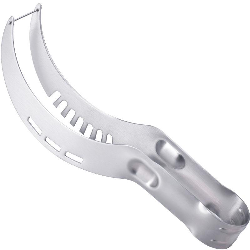 Stainless Steel Watermelon Slicer, Watermelon Cube Cutter, Melon Knife, Fruit Divider, Vegetable Tool, Kitchen Gadget