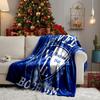 Coperta Bochum Crest in Flanella Peluche per Divano Letto Regali per Uomini Donne Coperta da Viaggio Picnic Regali per Fan di Natale