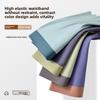 Men's Spring and Summer New High End Non Mark Comfortable Cotton Flat Angle Underwear