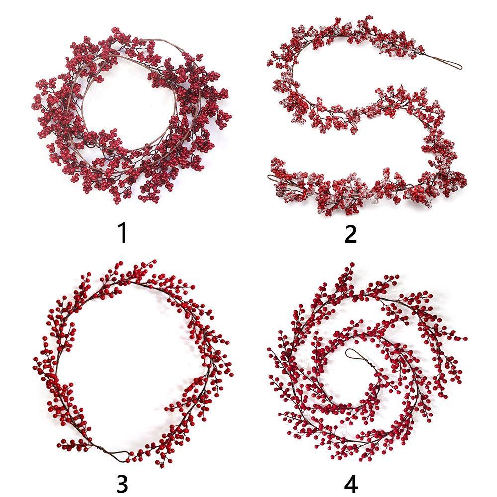 DIY Accessories Christmas Garland Home Decoration Artificial Plants Hanging Wreath Festival