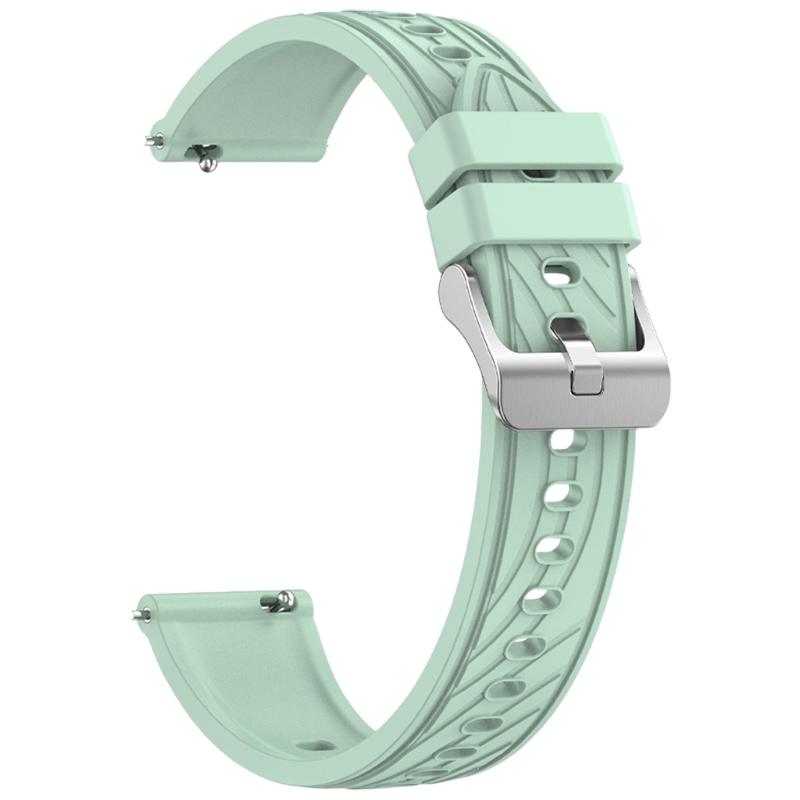 Pulseira de relógio de silicone confortável e moderna de 18 mm, pulseira esportiva fácil de limpar, adequada para smartwatches Huawei GT4 unissex