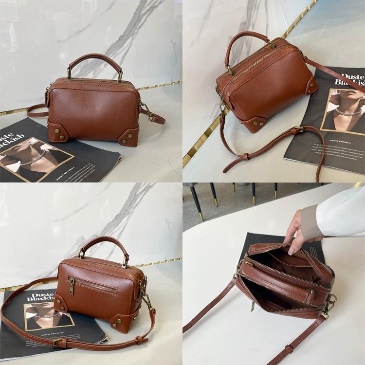 2025 Soft Leather Crossbody Bag: Fashionable, Versatile Women's Genuine Cowhide Handbag
