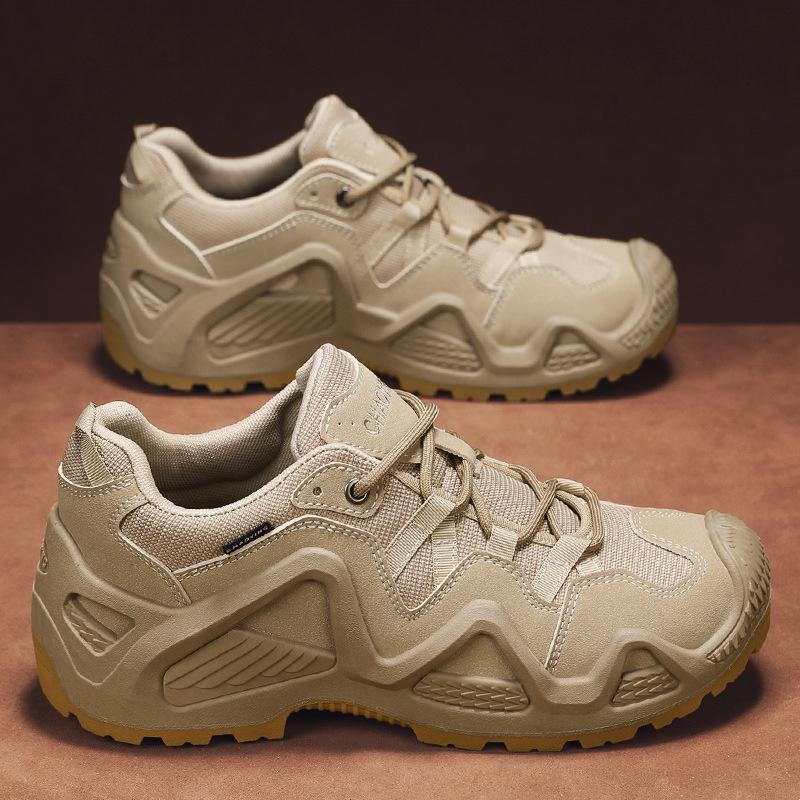 

2025 Men s Breathable Mesh Hiking & Work Shoes: Wear-Resistant, Trendy, Casual Autumn Footwear 43