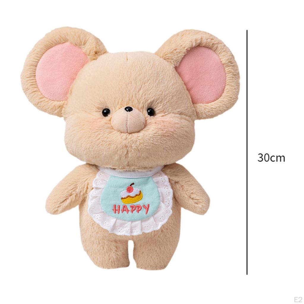 11.81" Cute Mouse Plush Doll Lovely Hug Stuffed Animal Home Decor Figure Toy Gift for