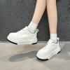 Thick-soled Leather Spring New Breathable College Style Casual Board Shoes Tide
