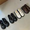 MIU's spring new small leather shoes for women to wear high-end French retro loafers for women's versatile platform women's shoes