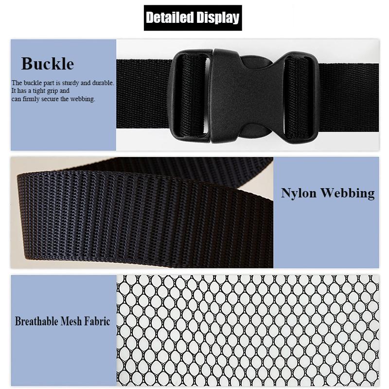 Car Trunk Fence Pet Dog Isolation Protective Net Sturdy Durable Elastic Isolation Nets Pets Safety Fence for Any Vehicle