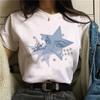 Womens Fashion Freya Skye Print Short Sleeve T Shirt 90s Graphic Vintage Tshirt Women Gothic Y2k Tshirt Streetwear Clothes