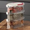 New Stackable Seasoning Box Set Space-saving Design Portable Storage Box Kitchen Dual Layer Sealed Box