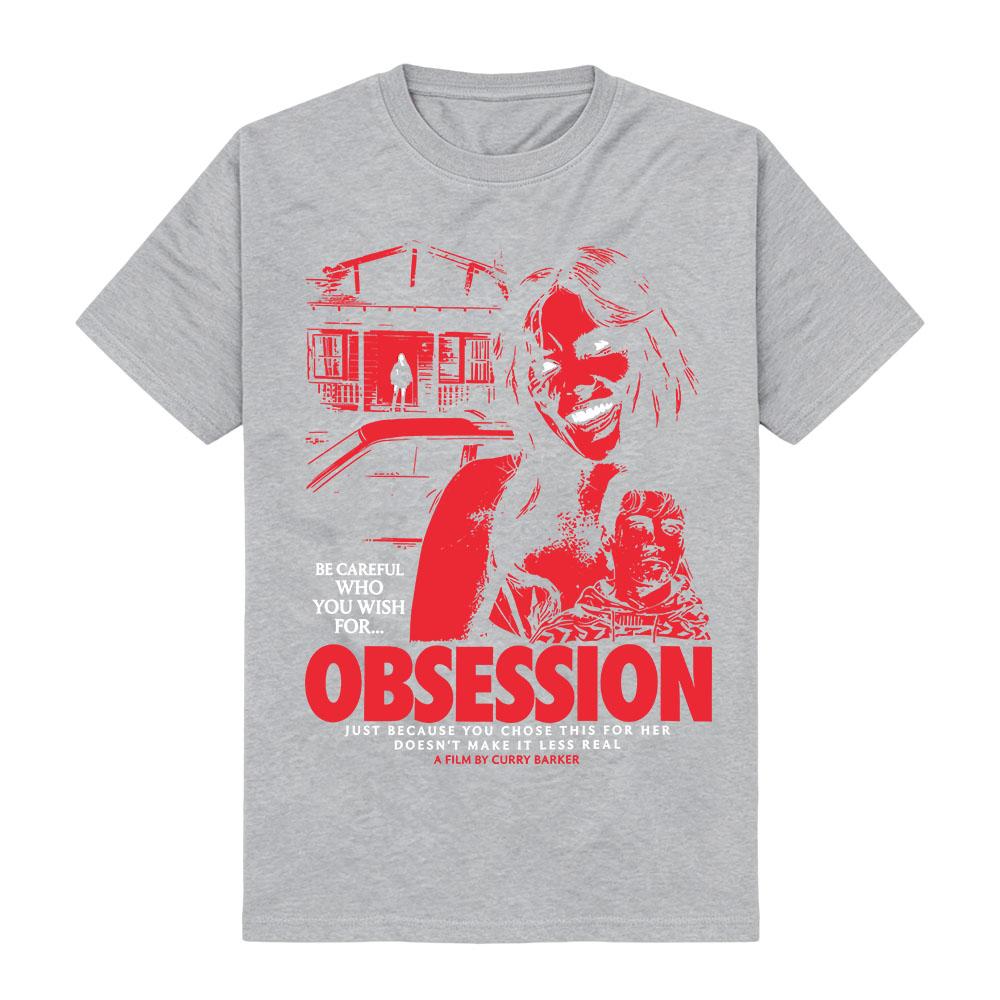 Attenzione a Chi Desideri Magliette Ossessione Film Horror Grafica Maglietta a Manica Corta Girocollo Cotone Magliette da Donna Abbigliamento Stampato