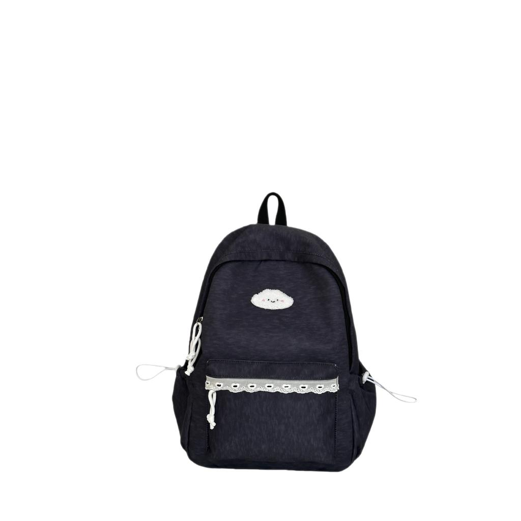 Schoolbag Cute Girl Backpack Female Korean Small Fresh Large Capacity Backpack Lightweight Versatile Junior High School Student School Bag