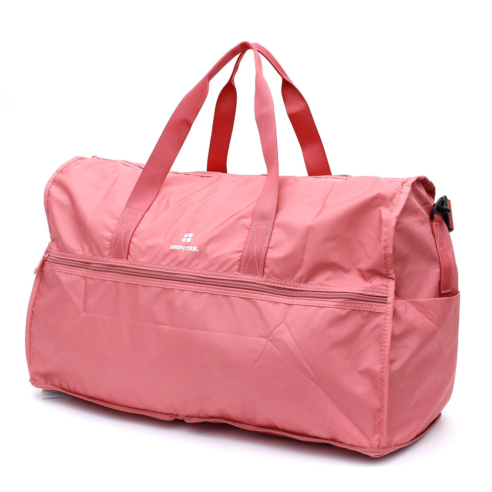 

Hapitas Foldable Boston Logo Pink Bag, Carry-On, H0004, 436,