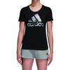 adidas Set In Sleeve T Shirt Women's Black CD1952