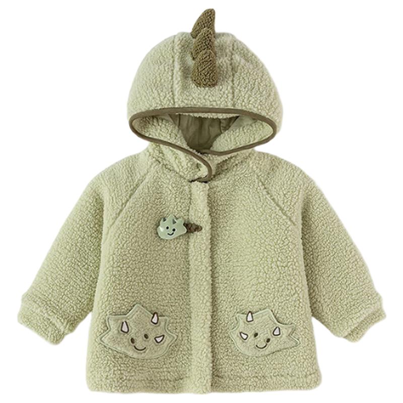 Balabala Kids Plush Hooded Padded Jacket XXXL