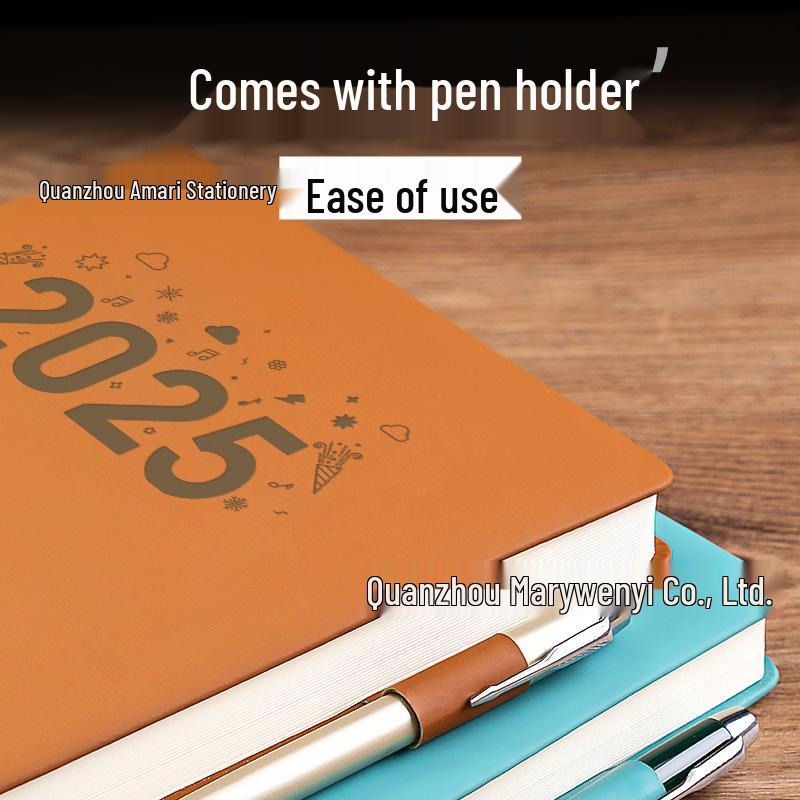 2025 Ultra-Thick B5 Business Notebook - Work Record Book