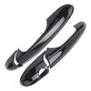 Protective Exterior Car Door Handle Cover Trim Side Handle For Fiat 500 Abarth 595 695