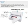 LCD Display Digital Temperature Humidity Meter 3 Button Control Home Weather Station  Home Use