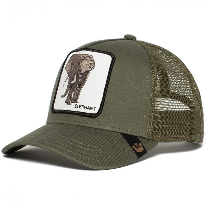 Cappellino da baseball ricamato con bastoncino di animale per appassionati di animali sia maschi che femmine, cappello da camionista, protezione solare e ombreggiatura