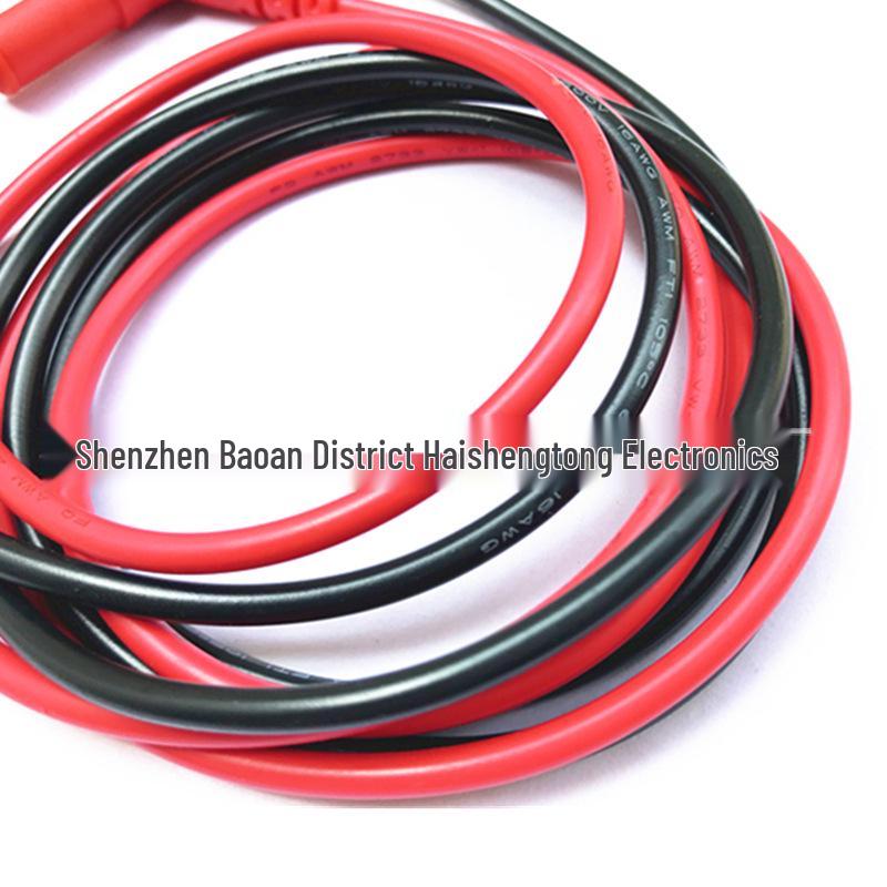 Extra Sharp 20A Test Lead with Digital Display, Fine Tip, and Gold-Plated Copper Needle for Multimeter, 1000V Rated