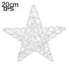 Rattan Vine DIY Star Wreath Garland Party Window Decor Ornament