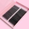 Private Label Matte Lash Trays Anime Spire Narrow Premade Cashmere Feathered Comic Spire Lash Extension Trays