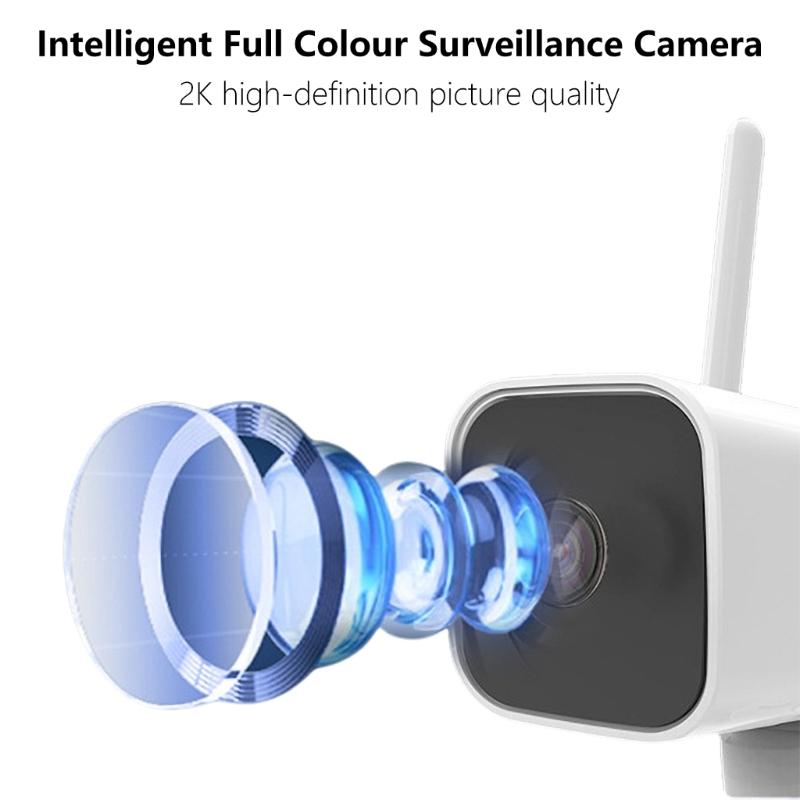 Wifi Camera Indoor Camera for Security 2K Pet Camera for Baby Monitors Motion Detectio Tracking Waterproof Camera