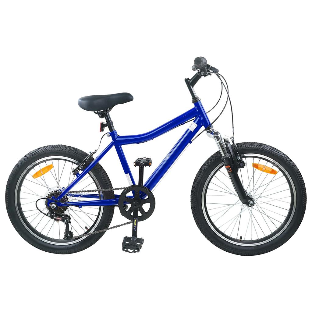 Kids Bike 24 Inches 6 Speed for Ages 8 12 Dark Blue