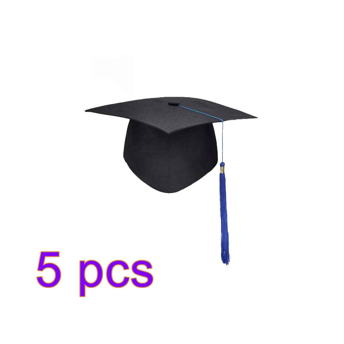 5 шт. академическая шляпа акриловые волокна головной убор академические сувенирные шапки — фото 9