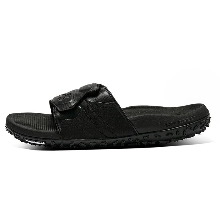 Under Armour Fat Tire Slides Black Men s 3023749-002 EU 41