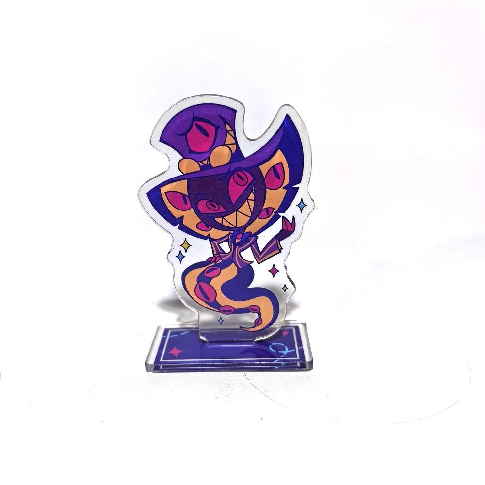 Anime Hazbin Hotel Alastor Morningstar Cosplay Stand Acrylic Cartoon Figure Standing Birthday Present Bag Decoration Collection To
