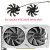 for Galaxy RTX White for KFA2 GTX1660Ti White for GALAKURO GTX 1060 for GALAKURO RTX2070 for graphics card replacement cooling fan for GPUs 2-piece
