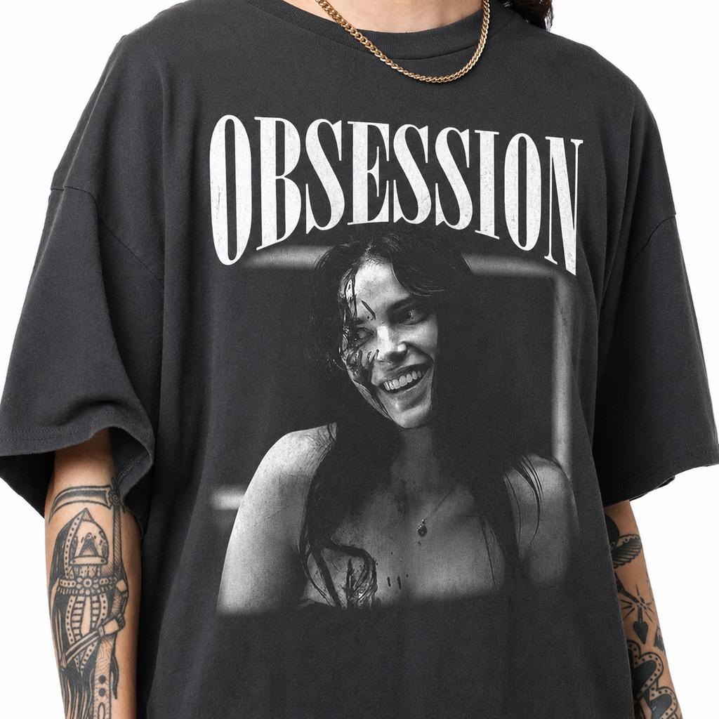 Obsession Horror One Wish Willow 2026 Movie T Shirt Y2k Unisexs Clothing Unisexs Gothic Retro T Shirt Summer Gothic Cotton Tshirt