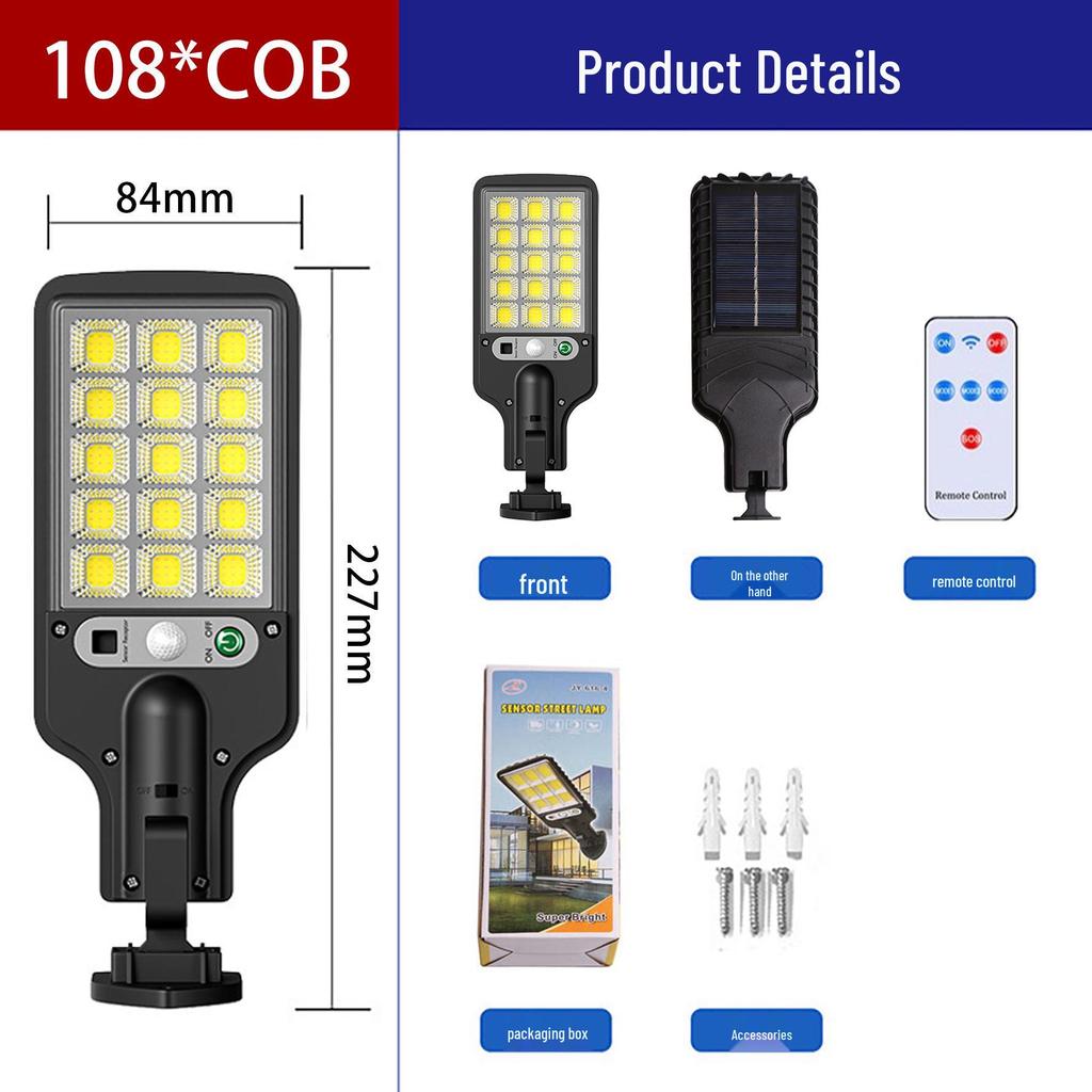 Wasserdichte Solarbetriebene Außenwand- und Wegleuchten mit Fernbedienung