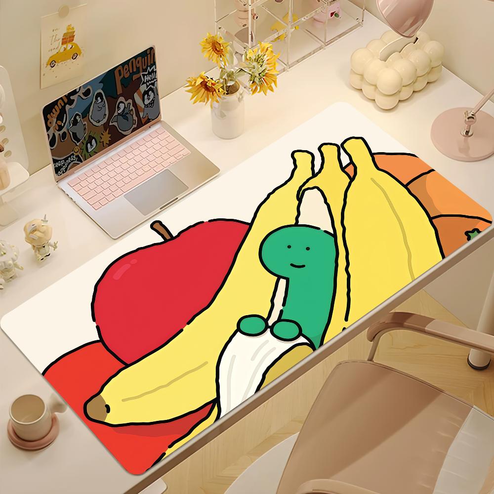 cute funny cartoon art jJoguman Dinosaur Nonslip Lockedge Thickened Desktop MousePad Large Comfort Gaming Office Student XL 400x800x2mm