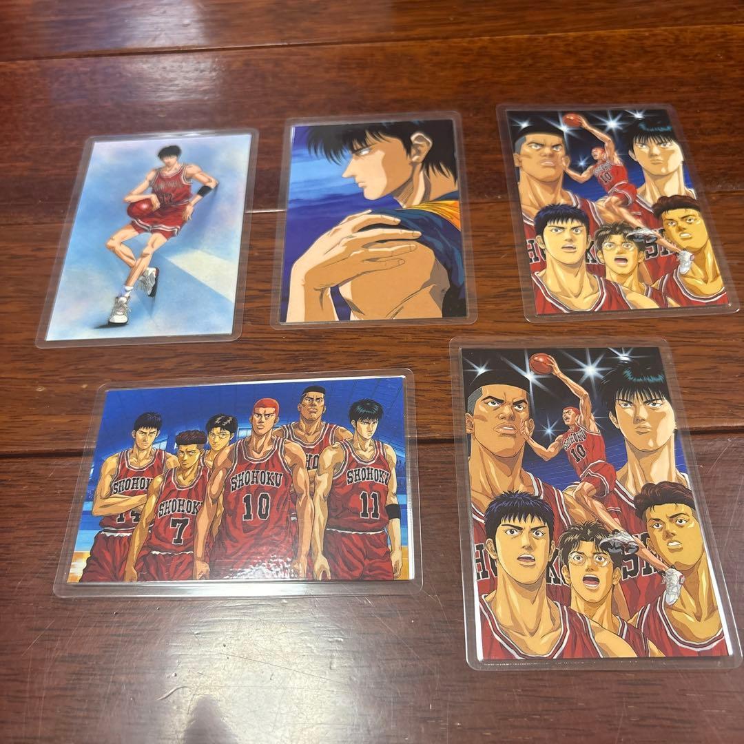 Slam DunkA set of 5 laminated cards (Lamica) (4 types)