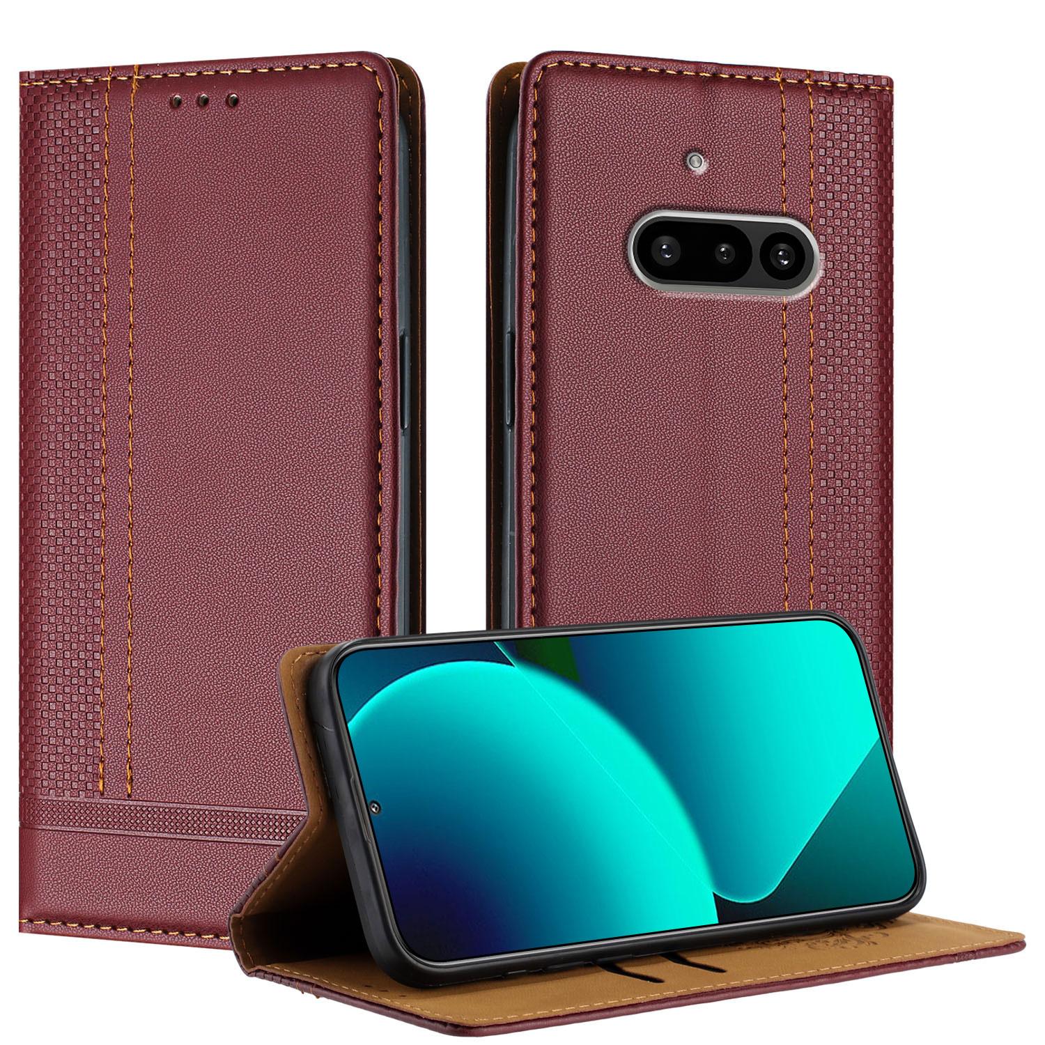 

Ні за що Телефон (3а) Чохол-книжка L-подібний з візерунком-сіткою Шкіряний з підставкою та слотами для карток H