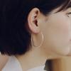 (silver 925) Nuo essential earring_L