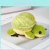 Mignonne Peluche Tortue Avec Finition Douce Brodée Pour Décoration de Sac à Dos