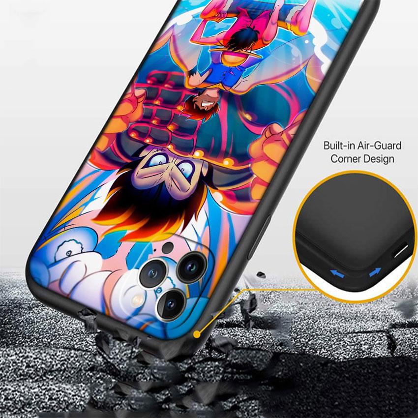 One Piece Luffy Soft Shell Phone Case for Xiaomi Poco C40 C50 C51 C55 C65 C71 C75 F3 F5 F6 F7 M2 M3 Pro Ultra