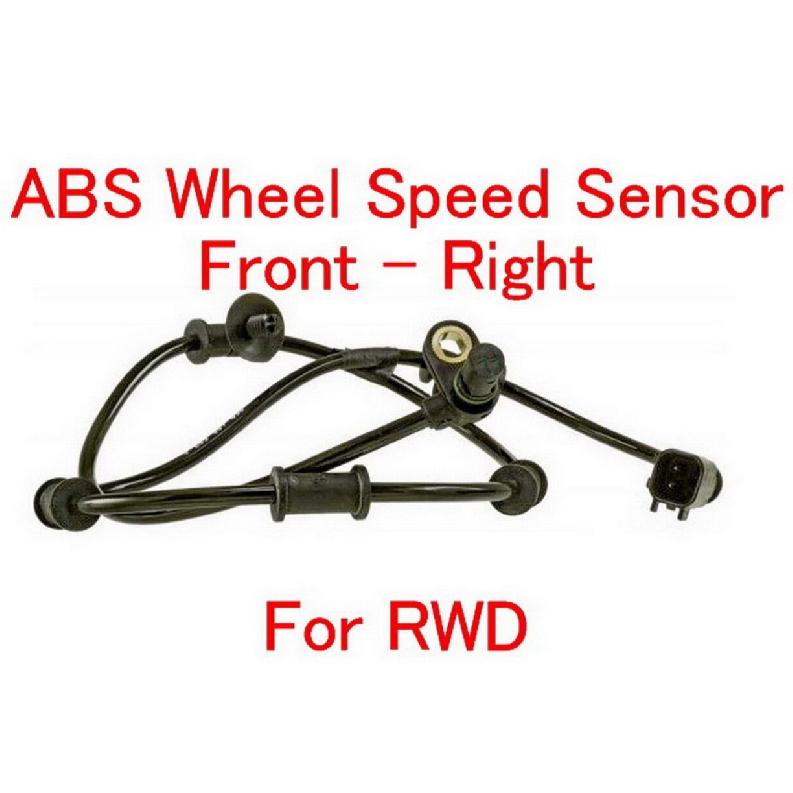 ABS Wheel Speed Sensor Front Left / Right Fits:RAM 1500 RAM 2500 RAM 3500 RWD