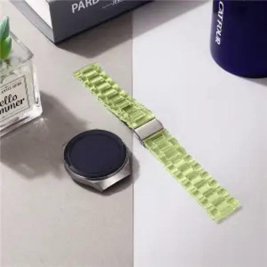 

Прозрачный ремешок Glacier для часов Samsung Galaxy 4/5/pro 44 мм/40 мм/классический 46 мм/42 мм/3/браслет Active 2 20 мм 22 Active 2 40mm 44mm зелёный