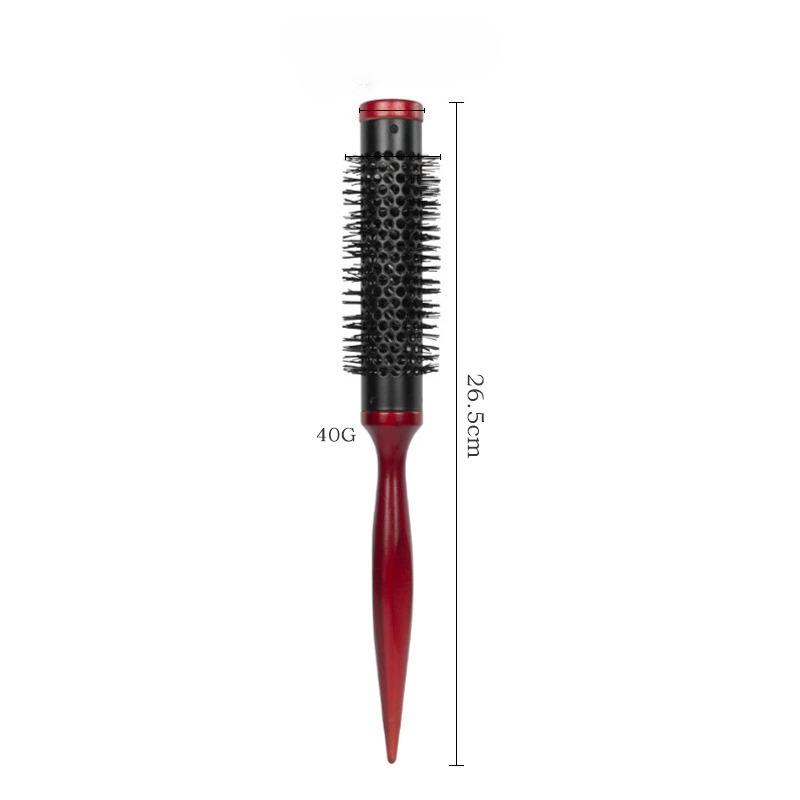 Salon Professional Aluminum Tube Curling Comb Hairstyle Fluffy Round Comb High Skull Top Hair Root Fluffy Ultra-Fine