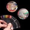 Gel Polish Display Stand Rotatable Detachable Smooth Edge Reusable Display Nail Polish Plastic Polish Gel Manicure