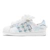 adidas Originals Superstar 2 Romantic Gift Low Top Casual Skate Shoes Unisex Blue White IH8659(TeamS2-S-BOX)