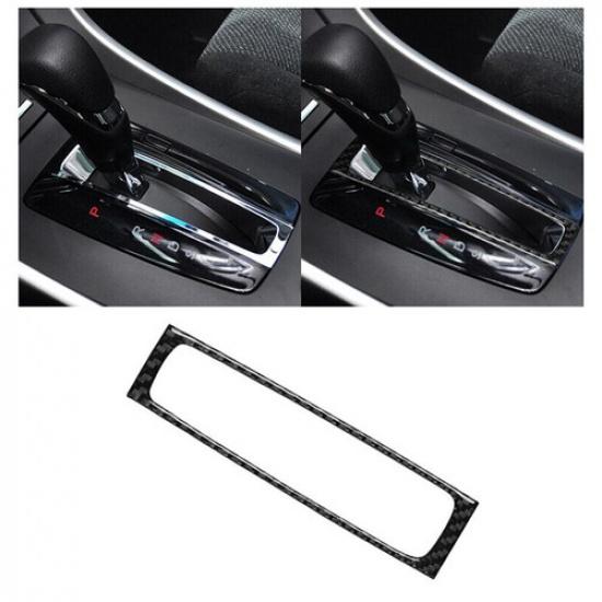

Carbon Fiber Interior Gear Shift Frame Cover Trim For Honda Accord 2013-2017**
