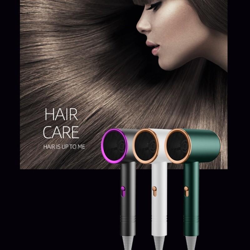 High-power Ionic Hair Dryer For Home Use With Abs Shell